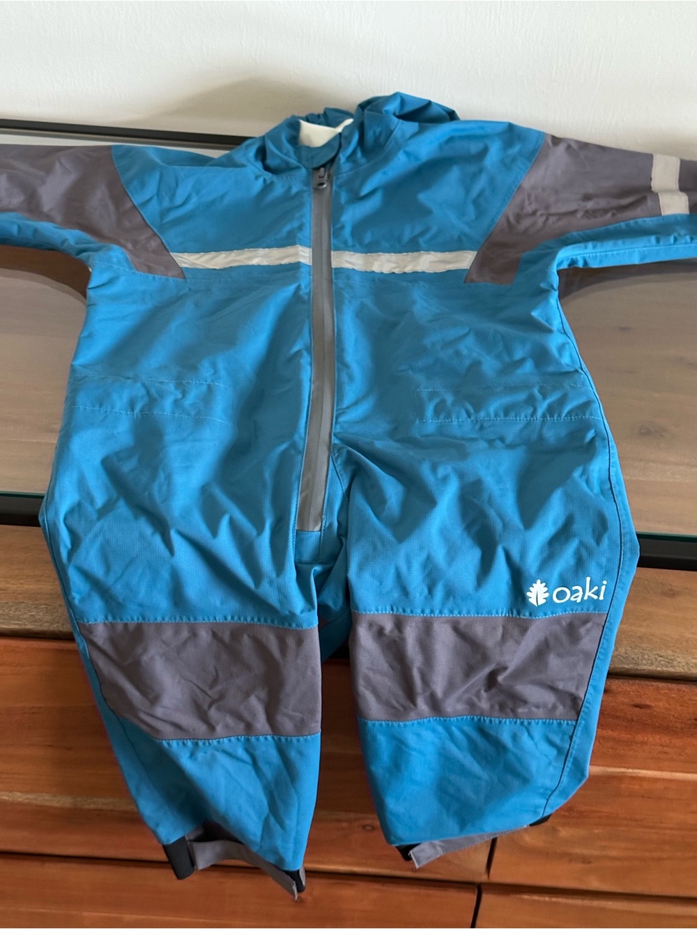Oaki Children's Trail Suit, Celestial Blue - Picture 3 of 8